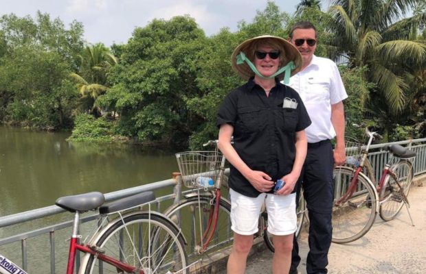 Cycling in Ben Tre